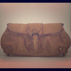 BCBG Leather Clutch